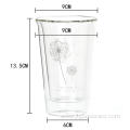 320ml Double Wall Glass Cup